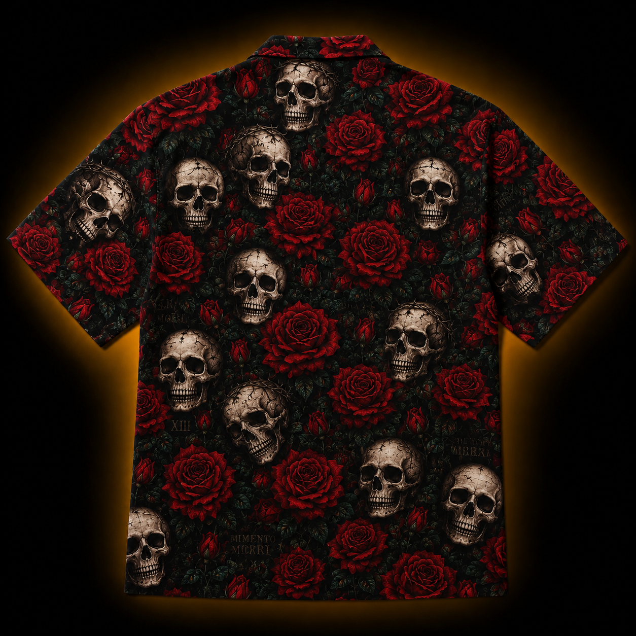 Skull Garden — Memento Mori Hawaiian Shirt
