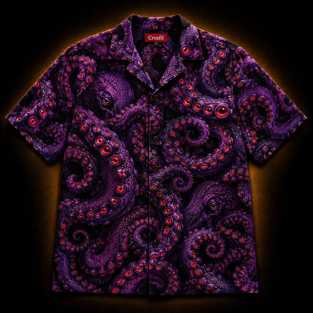 De Profundis — Tentacle Hawaiian Shirt
