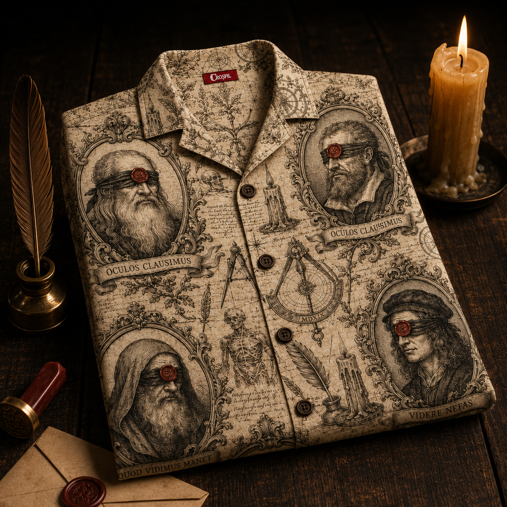 Oculos Clausimus — Blind Masters Hawaiian Shirt