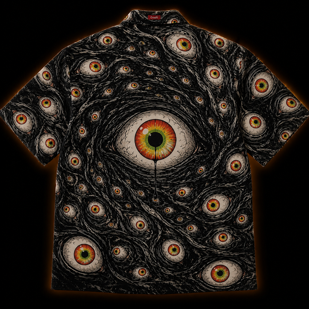 The Hollow — Japanese Horror Hawaiian Shirt