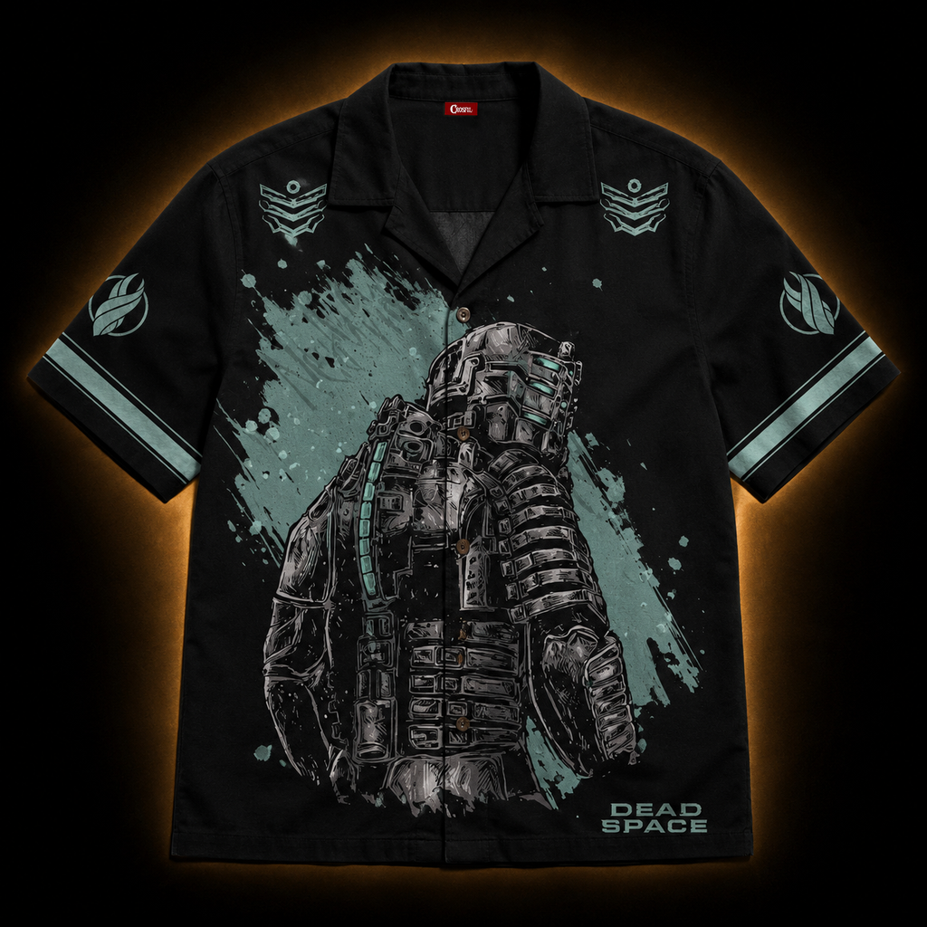 Dead Space 939 — Isaac Clarke Engineer Hawaiian Shirt