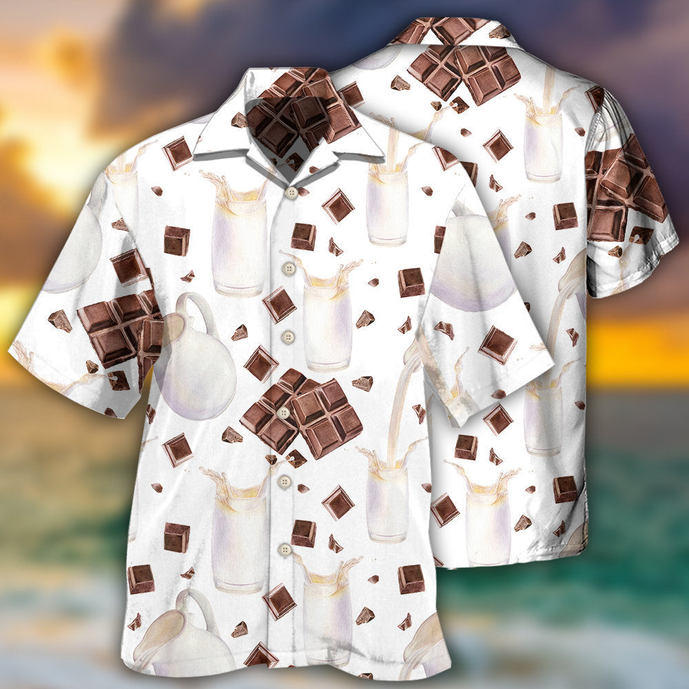 Chocolate Milk Is Cheaper Than Therapy Basic Style - Hawaiian Shirt