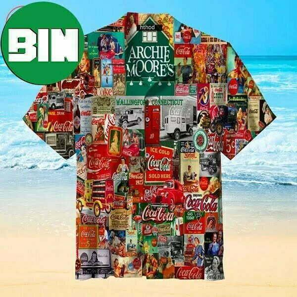 Classic Coca Cola Summer Hawaiian Shirt