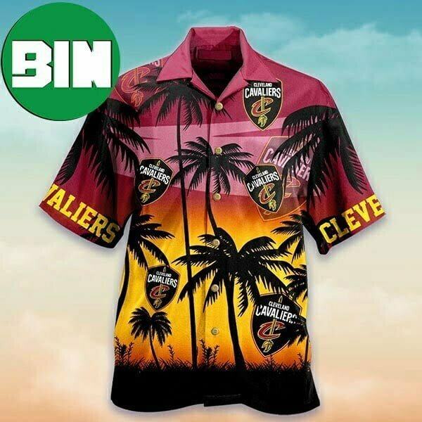 Cleveland Cavaliers Palm Tree Summer Hawaiian Shirt