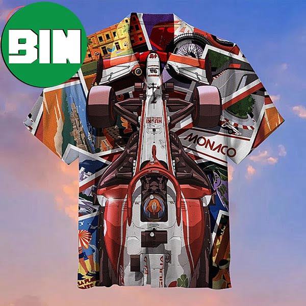 Cool Equation Racing Style Summer Hawaiian Shirt