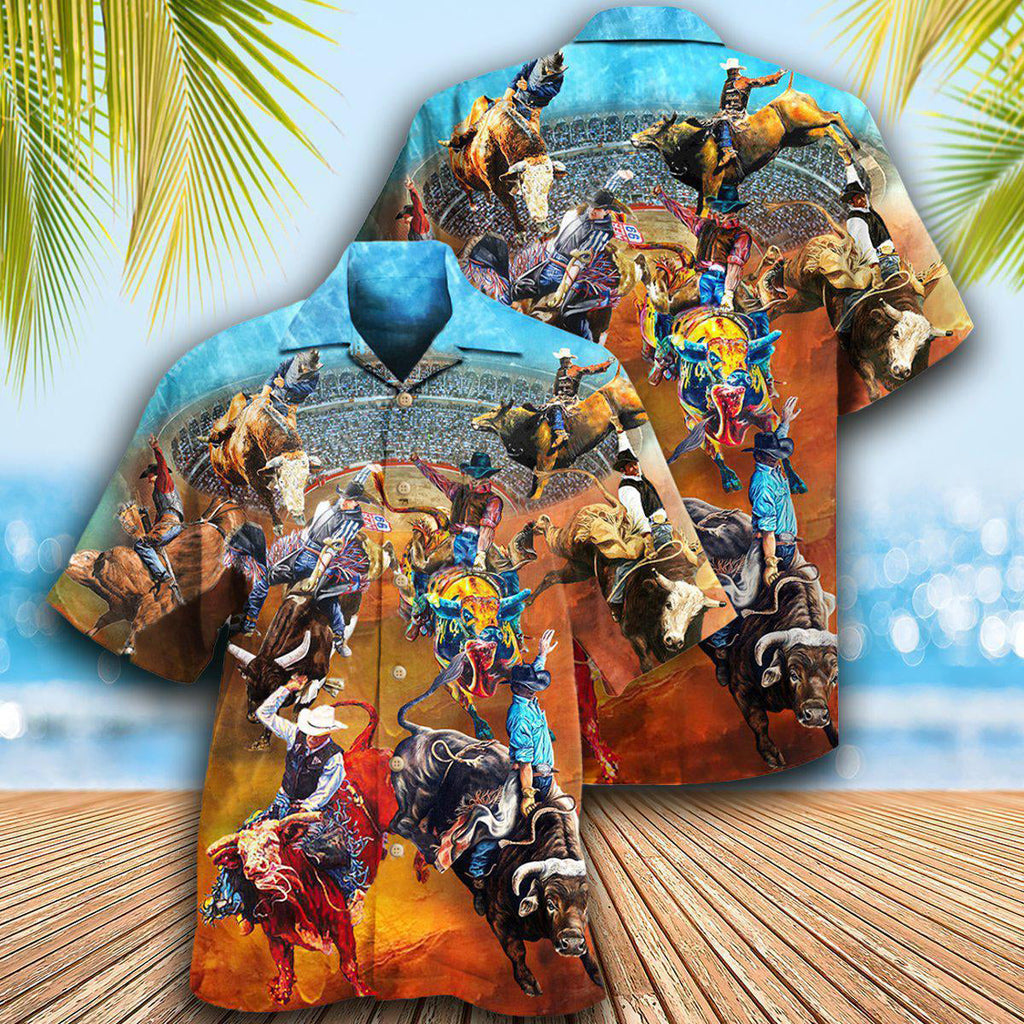 Cowboy Rodeo Life Is The Best Life - Hawaiian Shirt