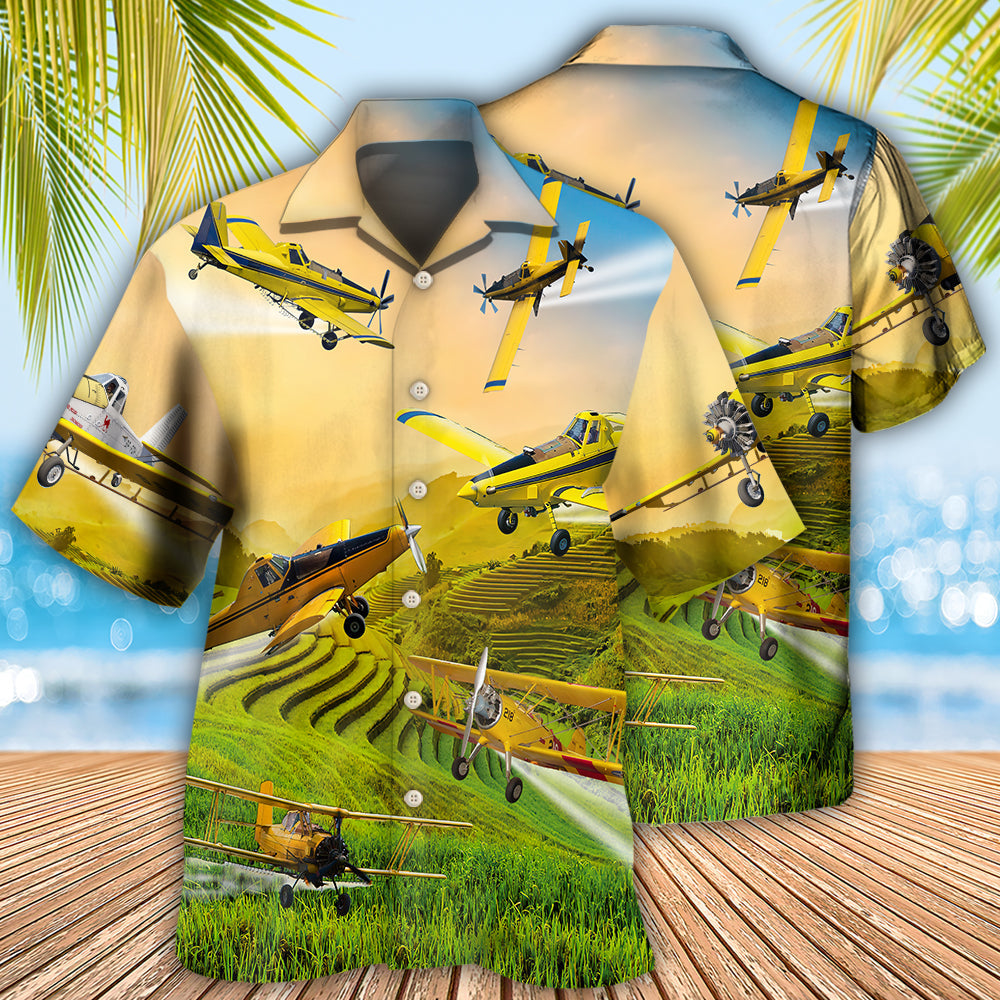 Crop Duster In Life - Hawaiian Shirt