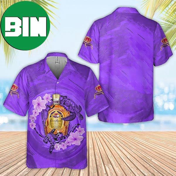 Crown Royal Turtles Summer Hawaiian Shirt