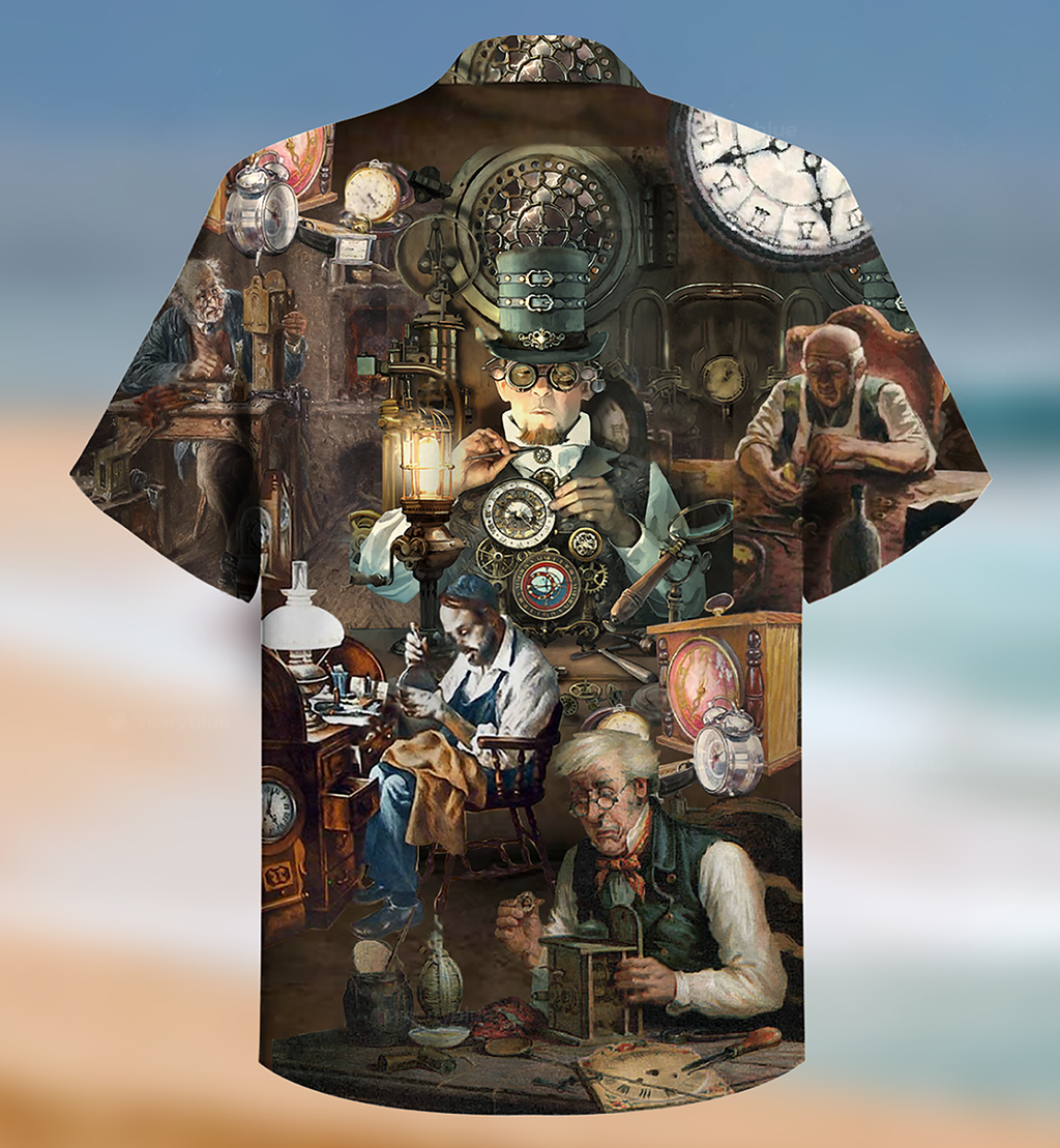 Watchmaker Skillfull Hands Of Excellent Watchmakers - Hawaiian Shirt