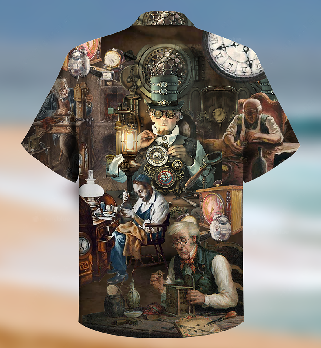 Watchmaker Skillfull Hands Of Excellent Watchmakers - Hawaiian Shirt