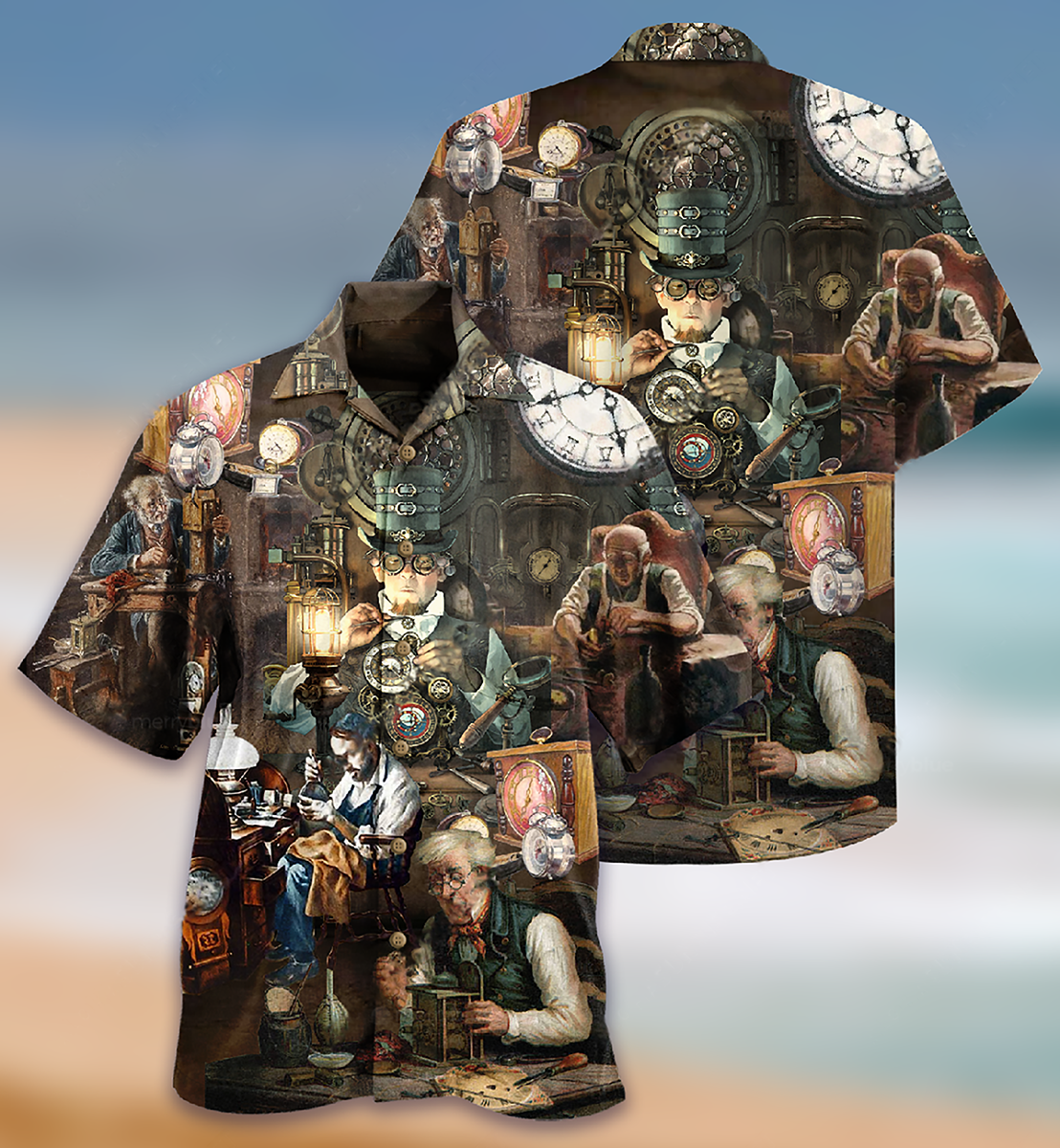 Watchmaker Skillfull Hands Of Excellent Watchmakers - Hawaiian Shirt