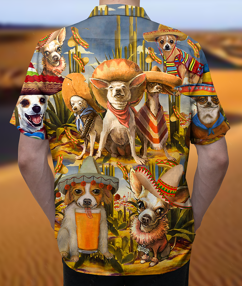 Chihuahua Is My Best Friend - Hawaiian Shirt