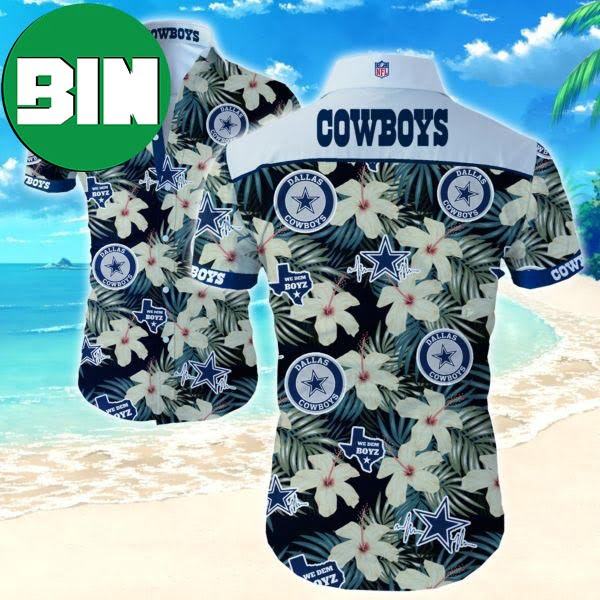 Dallas Cowboys Football Team Summer Hawaiian Shirt