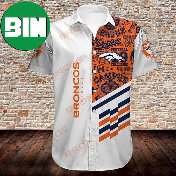 Denver Broncos Summer Hawaiian Shirt