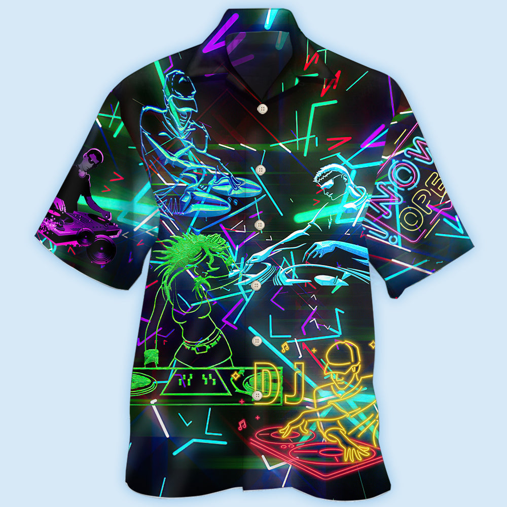DJ Stunning Color Music - Hawaiian Shirt