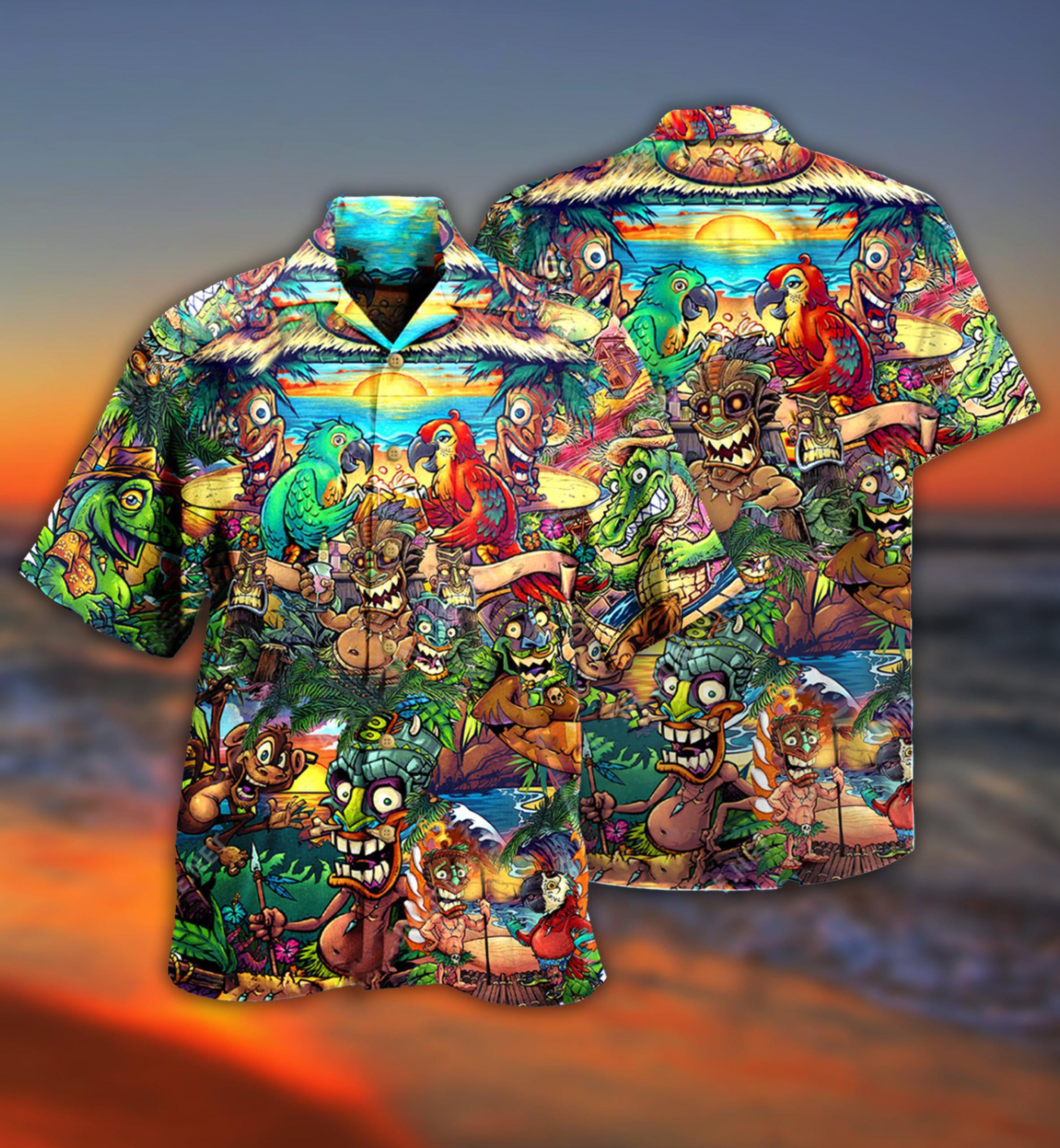 Tiki Do You Have The Aloha Spirit - Hawaiian Shirt