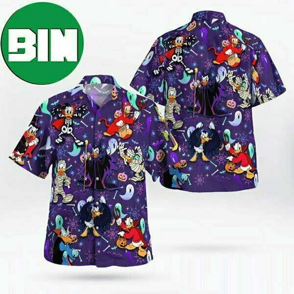 Donald Duck Evils Summer Hawaiian Shirt
