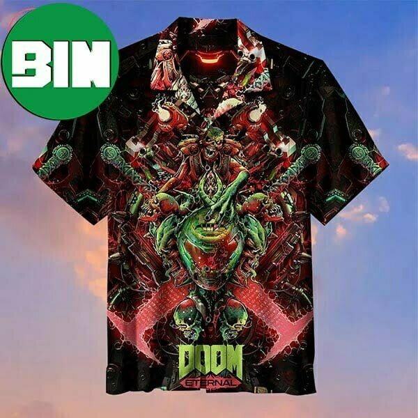 Doom Eternal Game Summer Hawaiian Shirt
