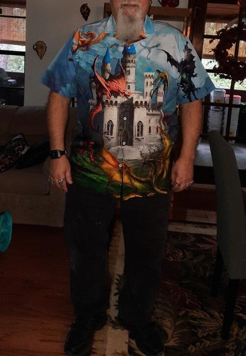 Dragon Love Life Beautiful - Hawaiian Shirt