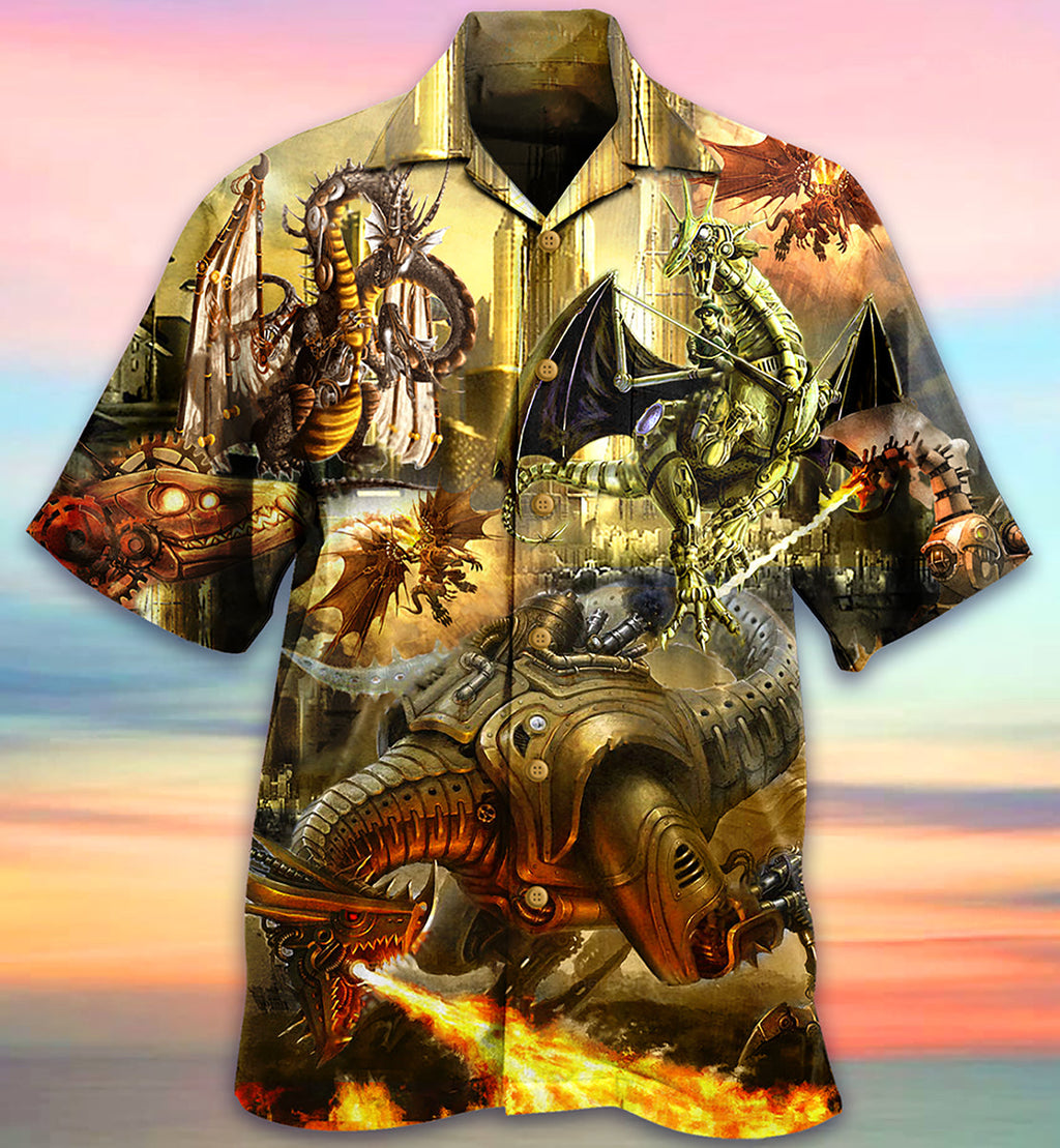 Dragon Metal Love Life Amazing - Hawaiian Shirt