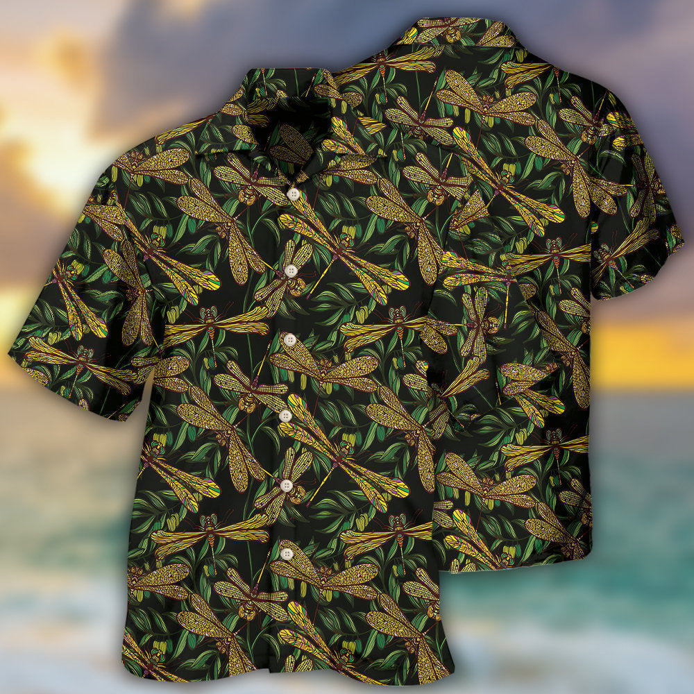 Dragonfly Always With Me - Hawaiian Shirt