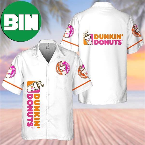 Dunkin Donuts Coffee Summer Hawaiian Shirt