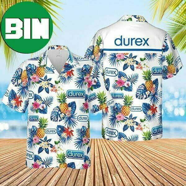 Durex Condoms Logo Summer Hawaiian Shirt
