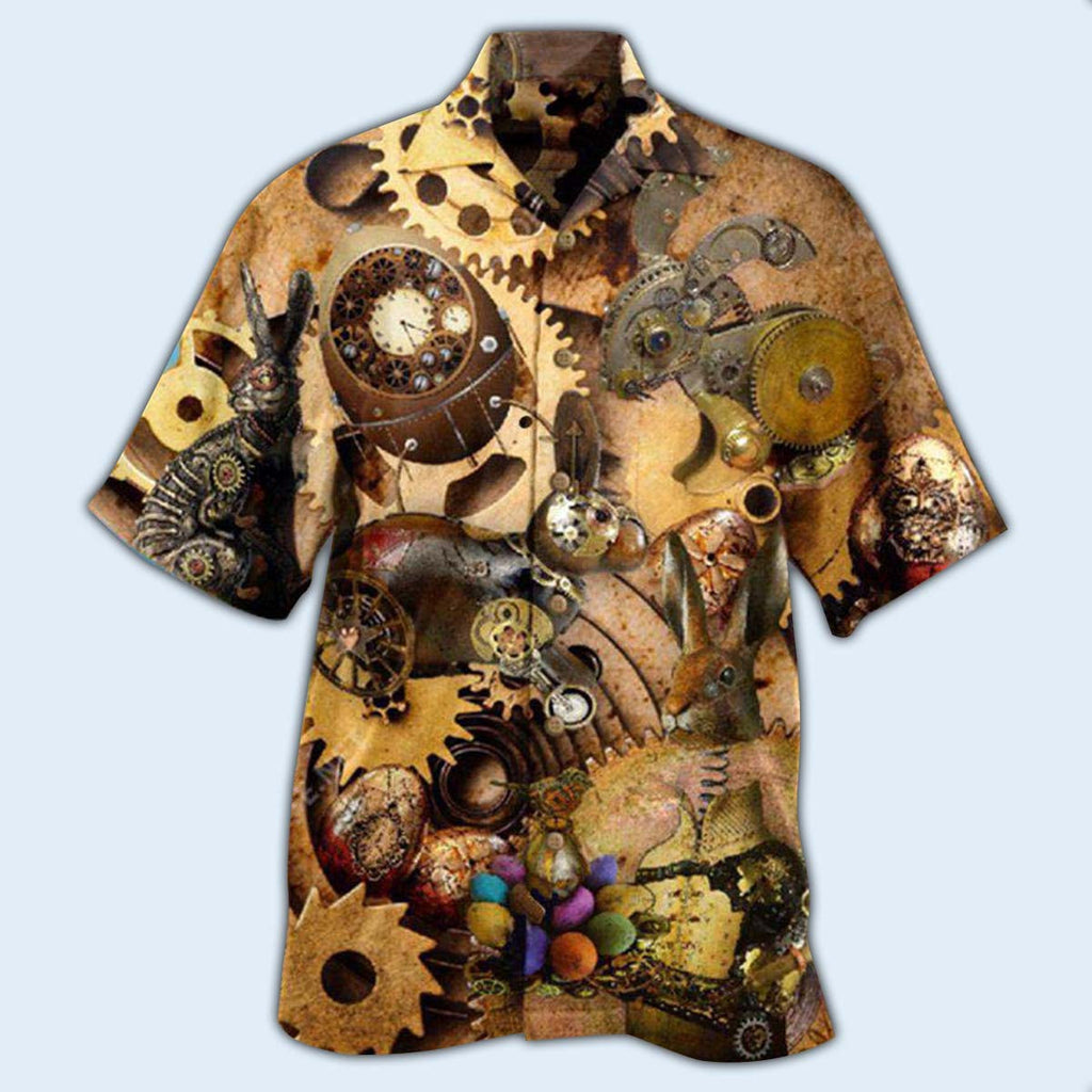 Steampunk Style Easter Enjoy - Hawaiian Shirt