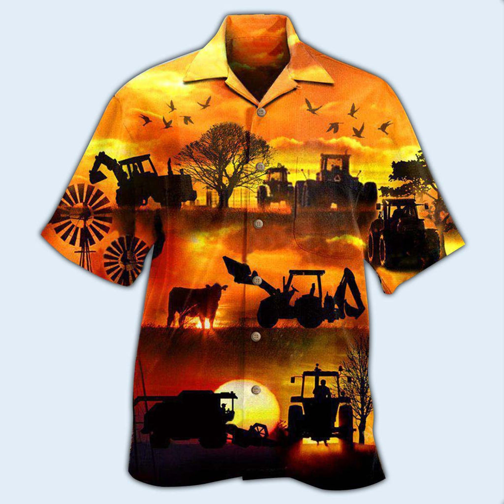 Farm Work Til The Job Gets Done - Hawaiian Shirt