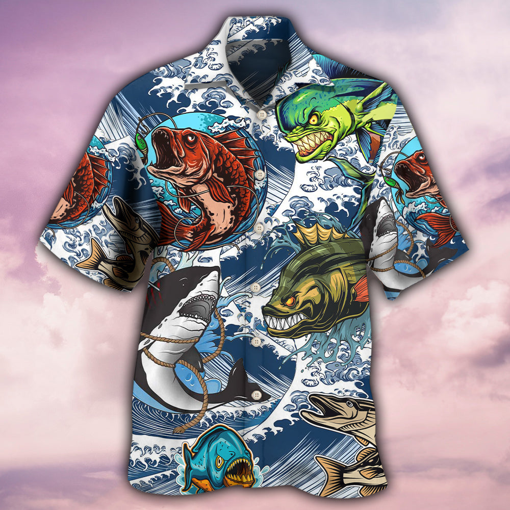 Fishing Is My Life - Hawaiian Shirt