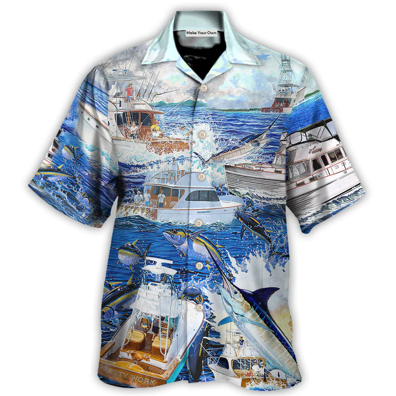 Fishing Is My Game Cool - Hawaiian Shirt