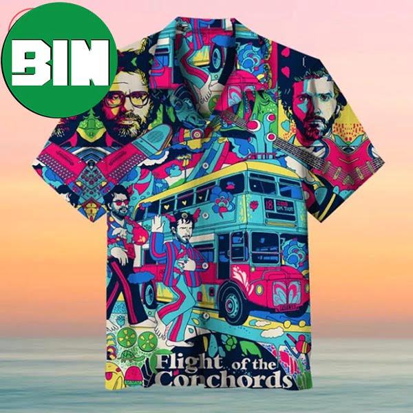 Flight Of The Conchords Summer Hawaiian Shirt