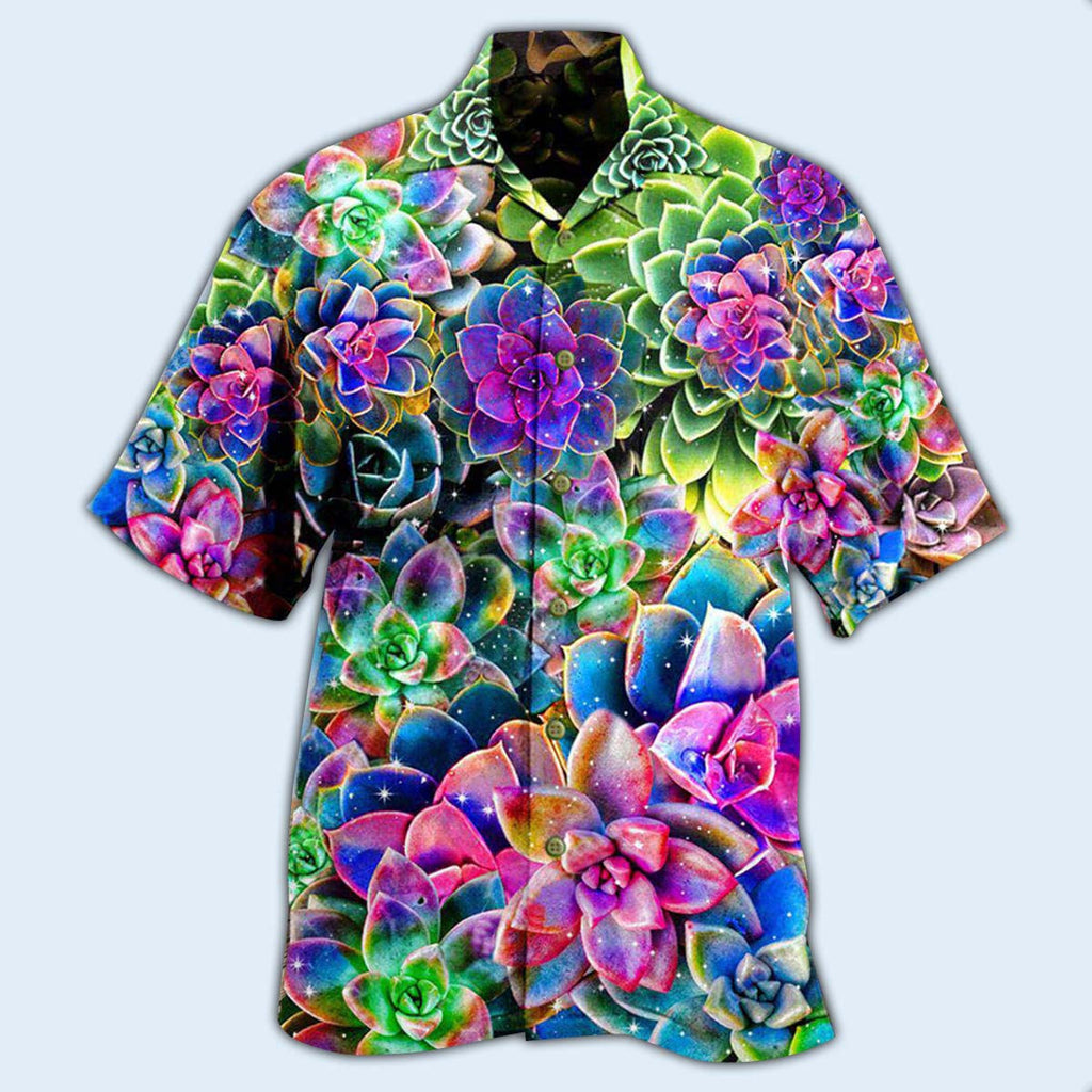 Succulent Flowers Succulents Are Planttastic - Hawaiian Shirt