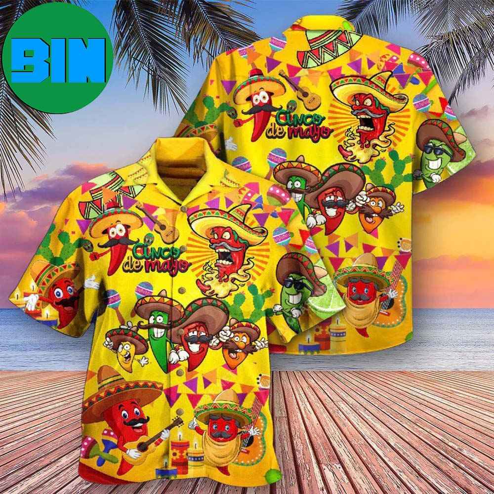 Food Feeling Chili Hot Tropical Hawaiian Shirt