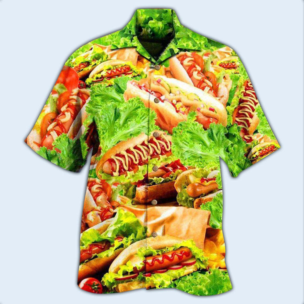 Food It's Not A Party Until The Hot Dog Come Out Salad - Hawaiian Shirt
