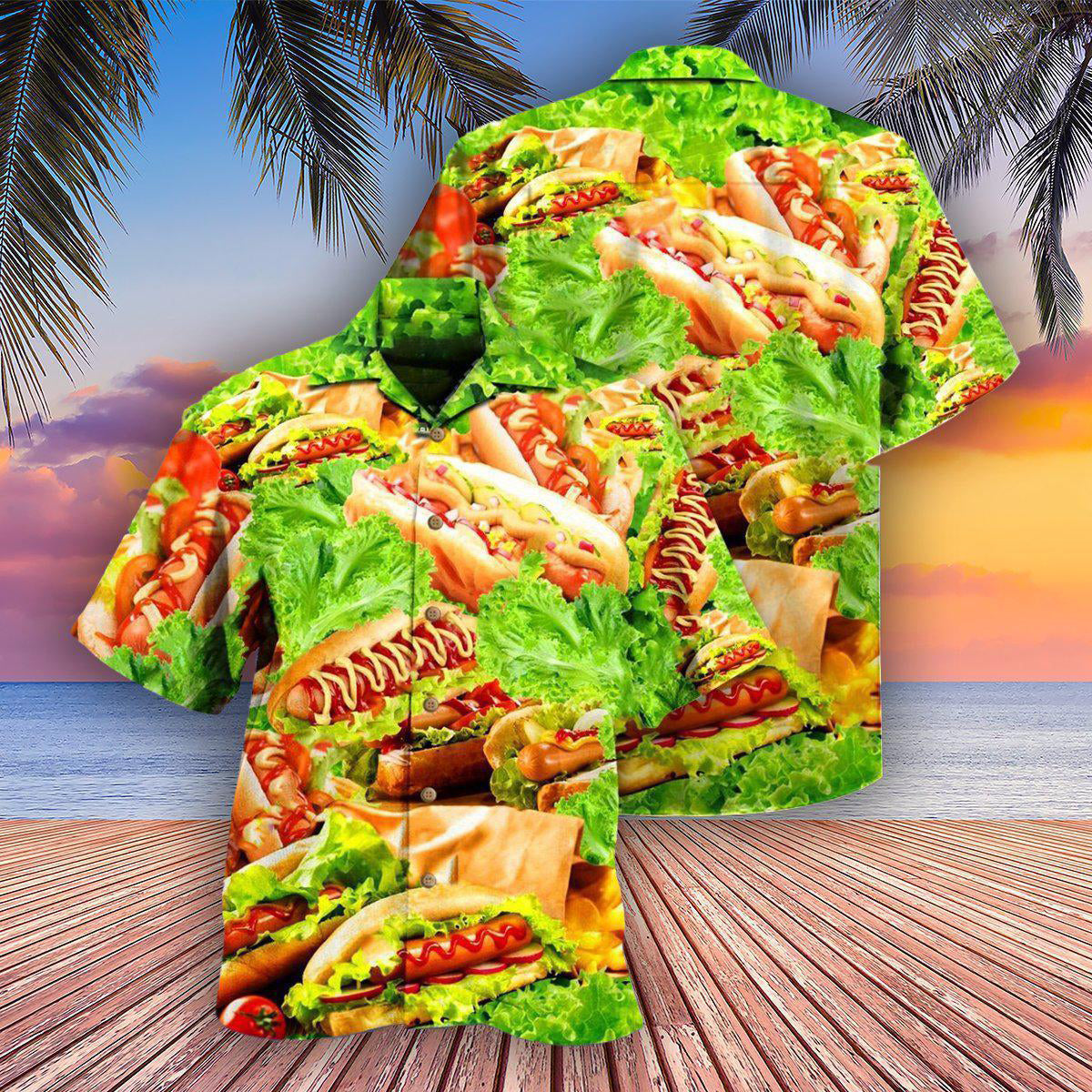 Food It's Not A Party Until The Hot Dog Come Out Salad - Hawaiian Shirt