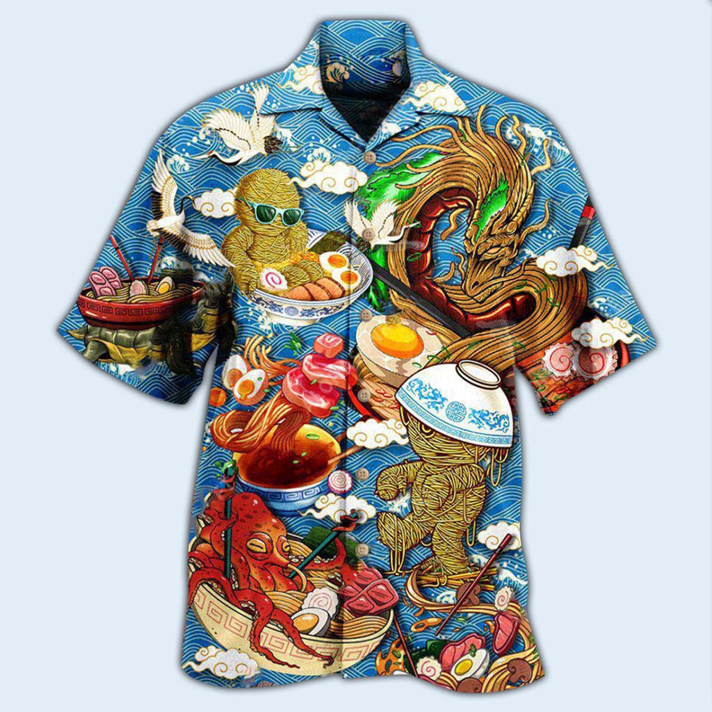 Food Ramen Fixes Everything Cool - Hawaiian Shirt