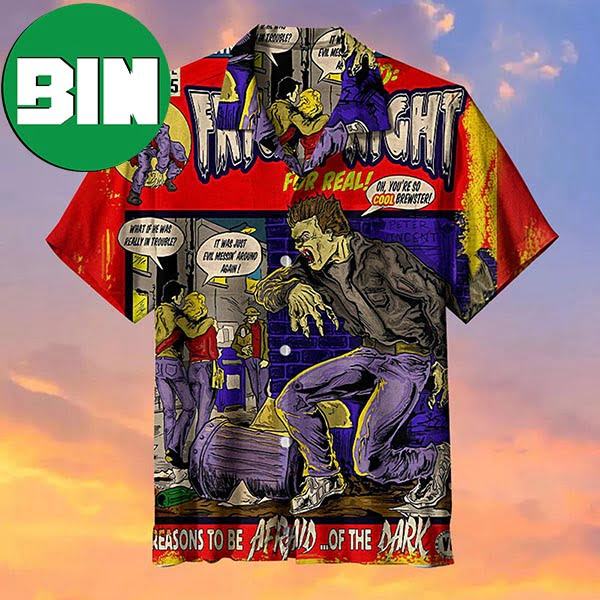 Fright Night Horror Summer Hawaiian Shirt