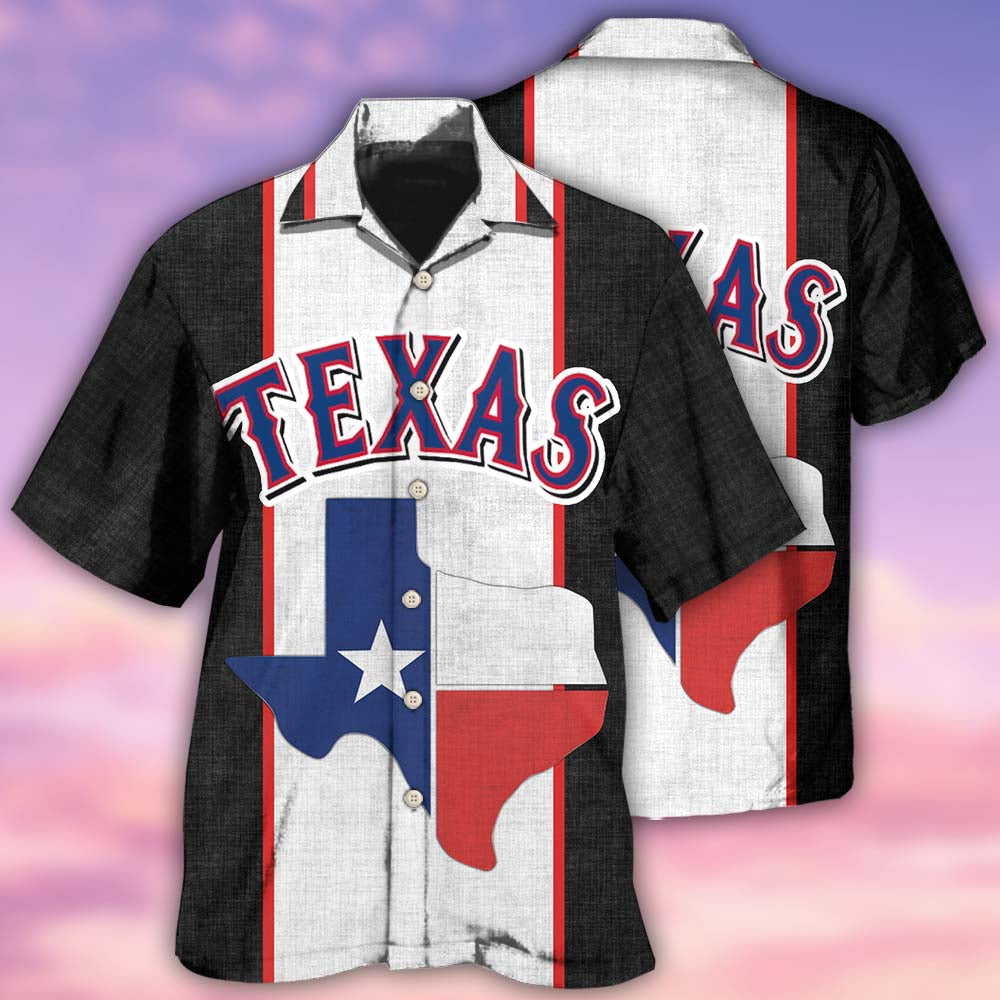 Texas Peace Love Life Style - Hawaiian Shirt