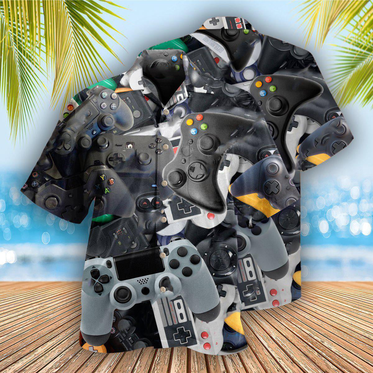 Game Let Beat Level With Game - Hawaiian Shirt
