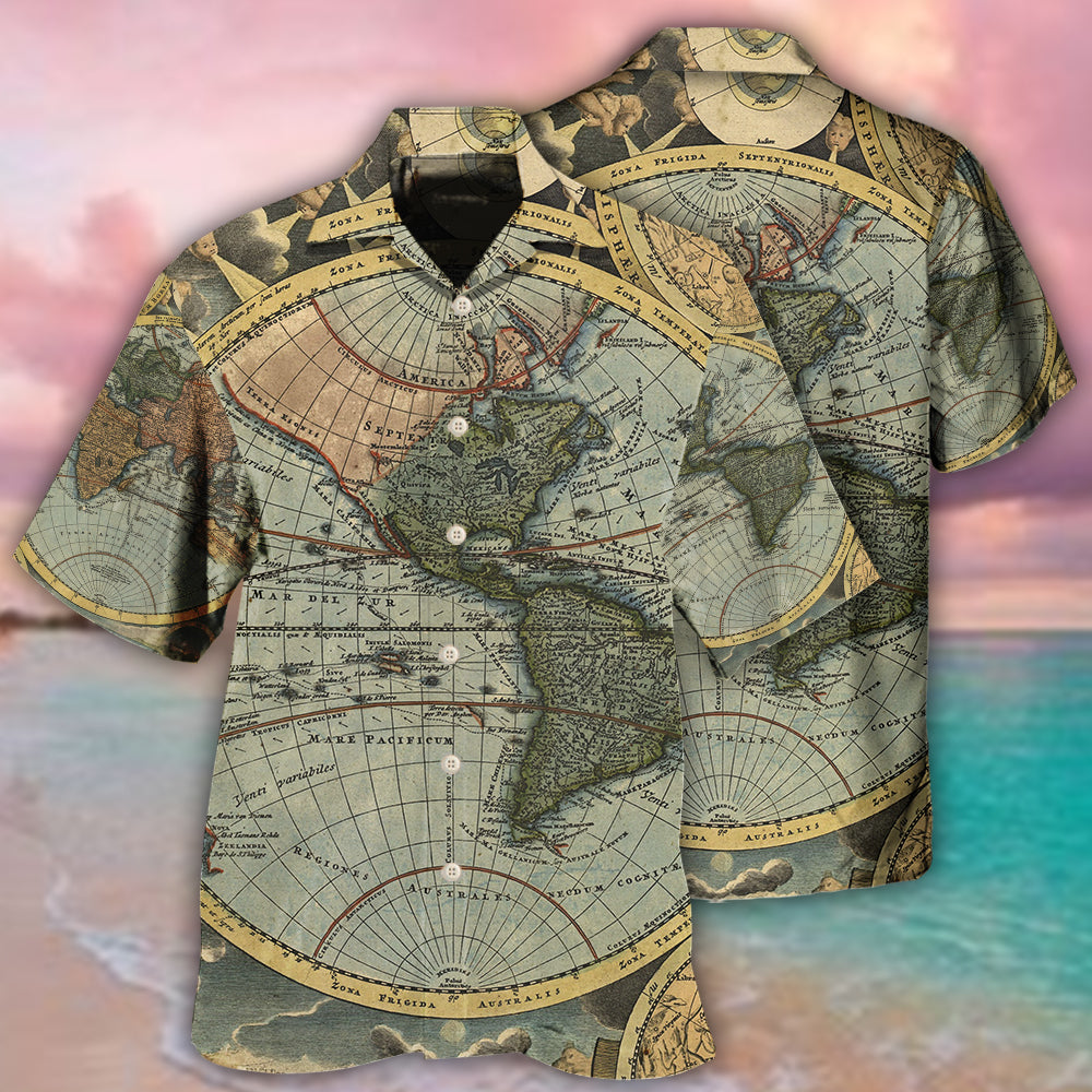 Geography Vintage Unique - Hawaiian Shirt