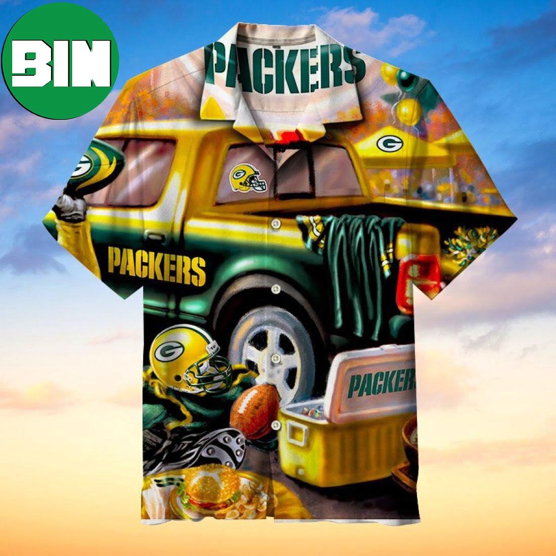 Green Bay Packers NFL Team Summer Hawaiian Shirt