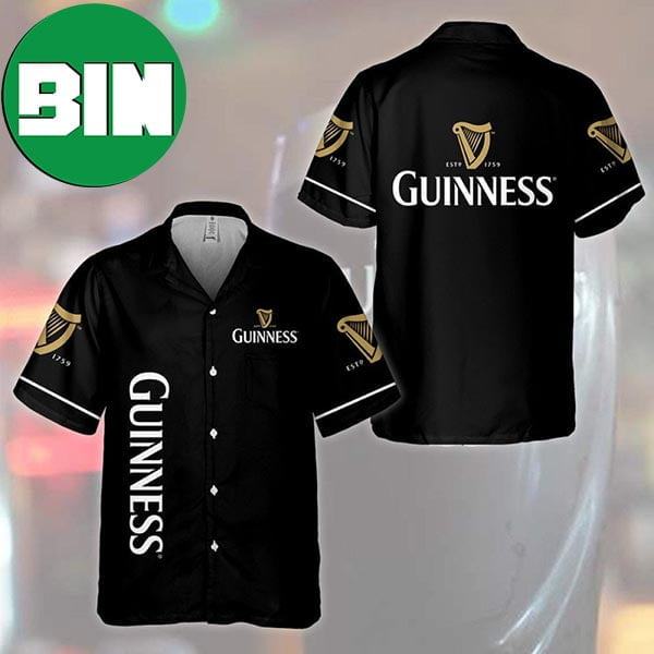Guinness Beer Summer Hawaiian Shirt