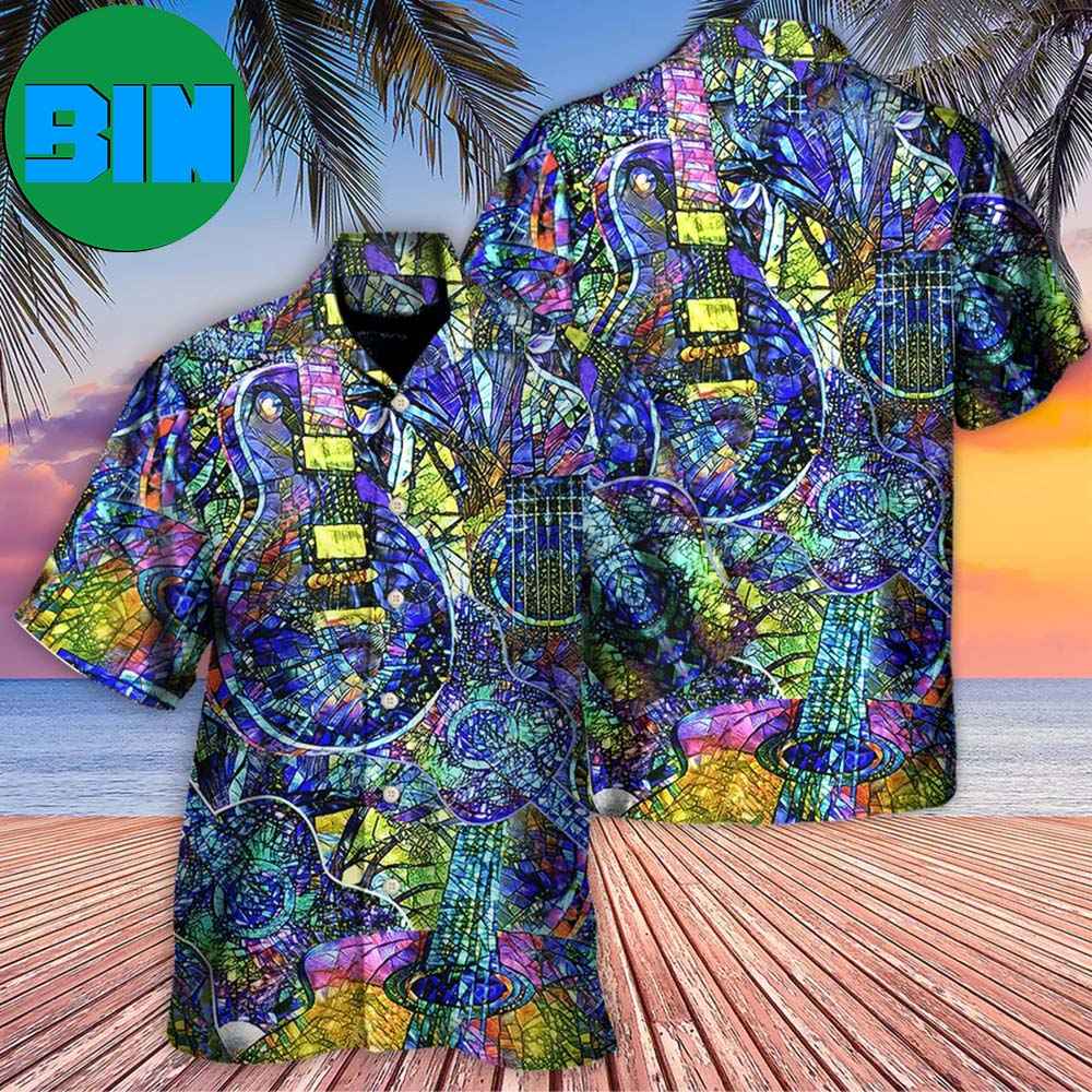 Guitar Love Life Summer Hawaiian Shirt