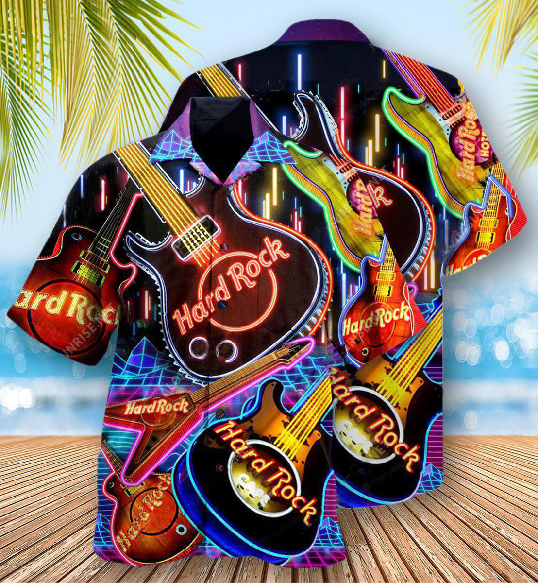 Guitar Our Hearts Have Beats - Hawaiian Shirt