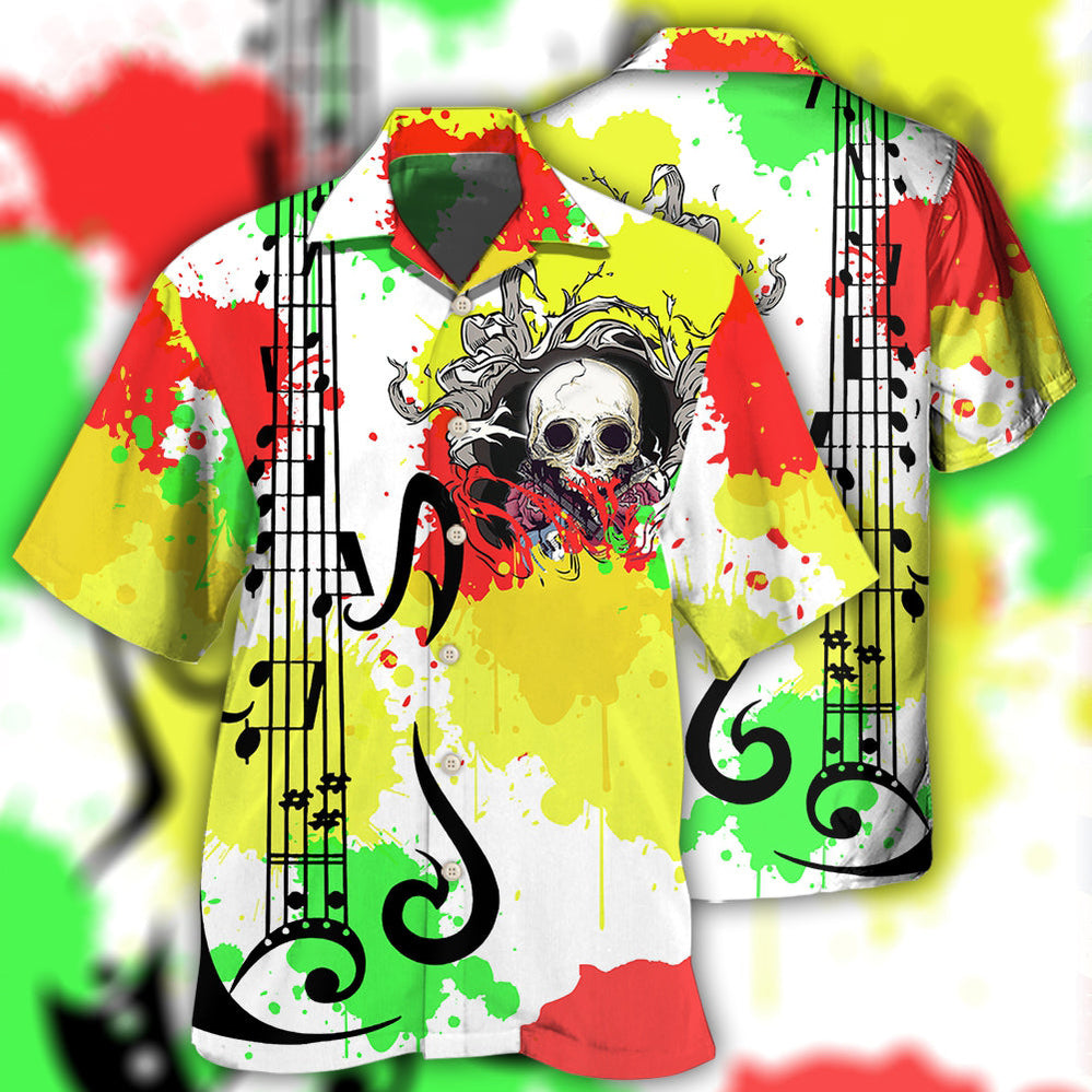 Guitar Colorful Style - Hawaiian Shirt