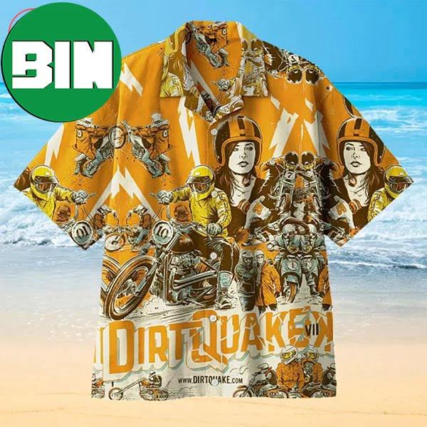 Guy Martin Returns To Dirt Quake Summer Hawaiian Shirt