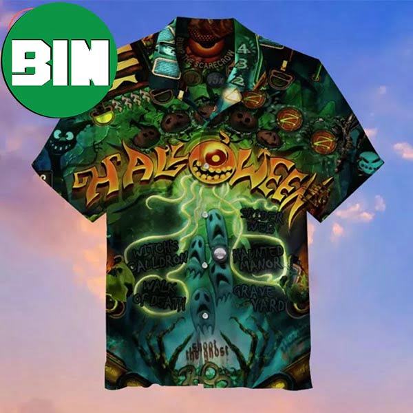 Halloween Party Summer Hawaiian Shirt
