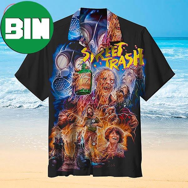 Halloween Street Trash Summer Hawaiian Shirt