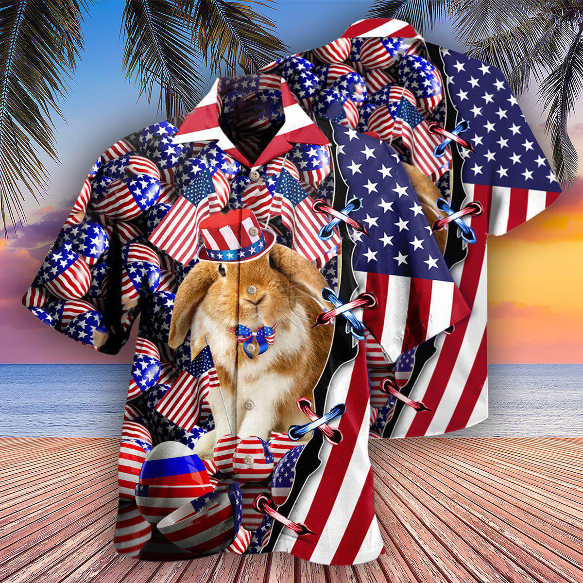 Easter Happy Day 2021 America - Hawaiian Shirt